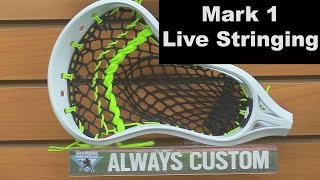 Stringking Mark 1 Live Stringing [upl. by Areyk170]