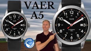 The Best Modern Field Watch Ive experienced  Vaer A5 Field  Full Review [upl. by Trebo]