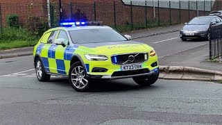 Volvo V90 Cross Country Traffic Car Responding Greater Manchester Police [upl. by Eldora]