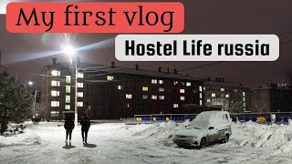 My first vlog hostel Life russia ryazan state medical university 🇷🇺 its Aakash Vlog [upl. by Gleeson]