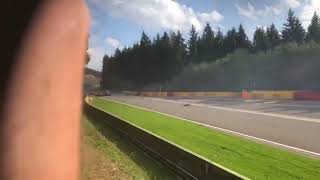 INCIDENTE FORMULA 2 SPA 2019 [upl. by Homerus]