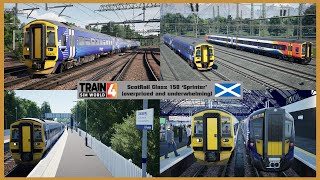 ScotRail Class 158 review  Train Sim World 4 [upl. by Lrem]