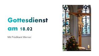 Gottesdienst am 1 Sonntag der Passionszeit mit Prädikant Werner [upl. by Bohannon428]