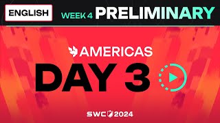 ENGLISH SWC2024 AMERICAS Preliminary Day 3  Summoners War [upl. by Martsen469]