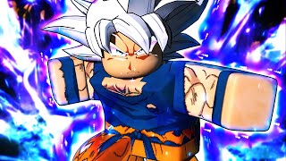 I Evolved Ultra Instinct In This NEW Roblox Dragon Ball Update [upl. by Sula]