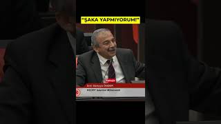 Sırrı Süreyya Önder kahkahaya boğdu Şaka yapmıyorum [upl. by Atirihs91]