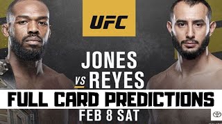 UFC 247 Predictions  Jones vs Reyes Full Card Breakdown [upl. by Bobbie835]