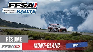 Rallye MontBlanc Morzine  Étape 1 [upl. by Berkshire314]