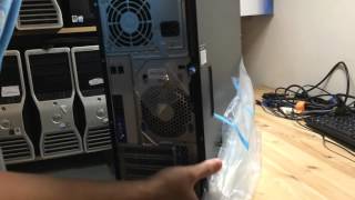 HP ProLiant ML10 v2 Entry Pentium G3240 open box [upl. by Reivaj]