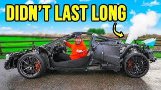 I ATTEMPTED TO DRIVE MY WRECKED MCLAREN 720s [upl. by Randolph226]