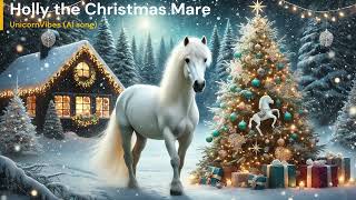 UnicornVibes  Holly the Christmas Mare  AI song [upl. by Elrem]