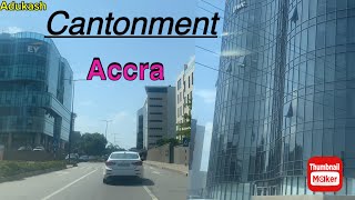 Parts of Cantonment city drive through Accra Ghana 🇬🇭 🇬🇭 accra accraliving ghana [upl. by Alvinia]