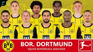 BORUSSIA DORTMUND 🟡⚫️ MEN SQUAD TEAMS  Bundesliga Season 2425 with Update Transfer  FAN Football [upl. by Weil]