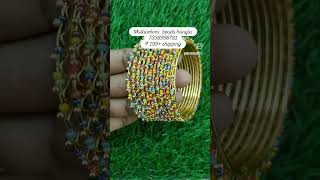 Multicolors beads bangle 7338998781iniyan fancy chennai [upl. by Dahaf]