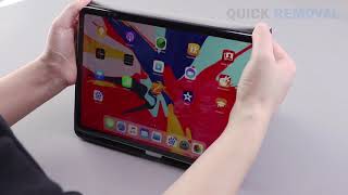 MoKo ipad pro 11 case with apple pencil holder 2018 release [upl. by Eeltrebor]