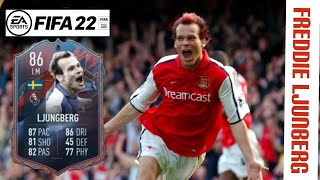 FIFA 22  LJUNGBERG HEROS REVIEW  RED HAIRED SUPERSTAR 🔥 [upl. by Tuhn]