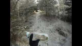 Winter OrientierungslaufOrienteering with GoPro [upl. by Ettolrahs]