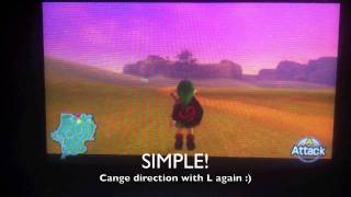 Oot3D BombSuperslide glitch How to [upl. by Truk]