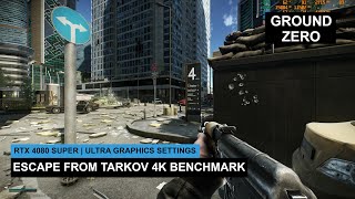 RTX 4080 SUPER Benchmark  Escape From Tarkov 4K [upl. by Asli476]