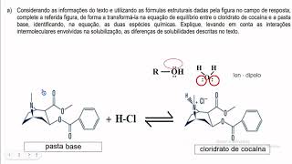 Unicamp 2022 2ª fase  Questão 6  QuímicaO mercado de drogas lícitas e ilícitas traz uma [upl. by Assin]