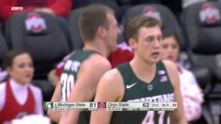 Matt Van Dyk Jumps Up and Slams Down vs Ohio State [upl. by Eenal]