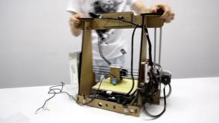 Alunar 3D Printer M505 Automatically Adjust Levle of Heatedbed [upl. by Kano]