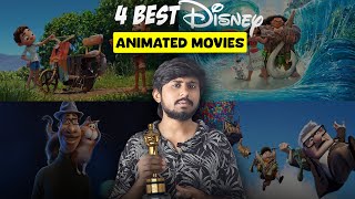 4 Best Disney Animated Movies  Best Animated Movies  Oscar Animated Movies  Pixar  Disney [upl. by Aneehsit588]