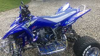 Quad YAMAHA 450 YFZ en superquader 2 [upl. by Ane]