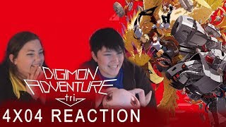 Digimon Adventure Tri 4X04 reaction [upl. by Atinna]