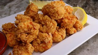 How To Make The BEST Fried Shrimp Better Than Popeyes Crispy Fried Shrimp [upl. by Harleigh]