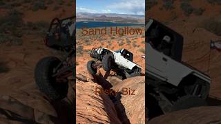 Risky Biz at Sand Hollowprofessional hurricane utah 4x4 offroad jeeping [upl. by Tekcirc315]