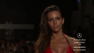 AGUA BENDITA  MERCEDESBENZ FASHION WEEK SWIM 2014 COLLECTIONS [upl. by Sicard454]