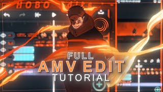 Full amv edit tutorial on alight motion Preset [upl. by Aitekram183]