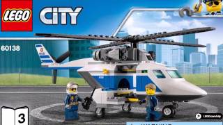 LEGO City Police HighSpeed Chase 60138 Instructions DIY Book 3 [upl. by Shaw678]