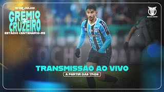 TRANSMISSÃO AO VIVO  GRÊMIO x CRUZEIRO CAMPEONATO BRASILEIRO 2024 [upl. by Wymore]