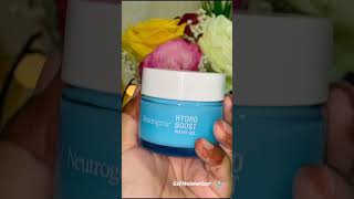 Neutrogena Hydro Boost Water Gel Moisturizer✨💧Hyaluronic Acid moisturizer for oilyskin shorts ksa [upl. by Matti]