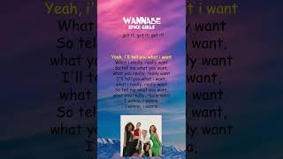 Spice Girls  Wannabe Lyrics shorts [upl. by Ethelred]