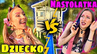 NASTOLATKA VS DZIECKO W DOMKU NA DRZEWIE✨PARODIA✨ [upl. by Bultman973]