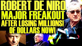 ROBERT DE NIRO RAGES AFTER LOSING MILLIONS OF DOLLARS AS HIS WORST COMMENTS BACKFIRE [upl. by Ahsikam212]