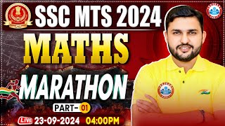 SSC MTS Maths Marathon Class 2024  SSC MTS Maths Classes 2024 By Rahul Teotia Sir [upl. by Enitsahc219]