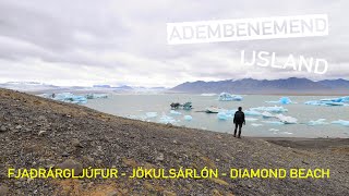 Adembenemend IJsland deel 6  Fjaðrárgljúfur  Jökulsárlón  Diamond Beach 128 [upl. by Roderich]