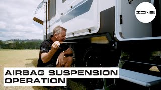 Zone RV Owners Guide  How to operate your airbag Suspension [upl. by Marfe]