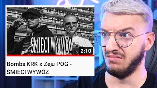 Gimper ogląda quotBomba KRK x Zeju POG  ŚMIECI WYWÓZquot [upl. by Ellivro]