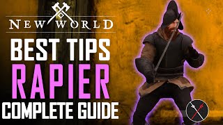 New World Rapier Weapon Guide and Gameplay Tips  Best Skills amp Abilities [upl. by Eleanora]