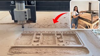 USINAGEM COM CNC ROUTER Uma encomenda especial [upl. by Hbaruas]