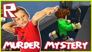 Murder Mystery 2  MURDERER THAT DIED  Roblox with GamerGirl karinaOMG [upl. by Lombardy]