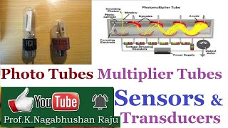 Photo Emissive Tubes  Photo Multiplier Tubes  Opto Electronic Devices  Sensors amp Transducers [upl. by Lancelle614]