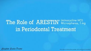 Role of Arestin [upl. by Galina]