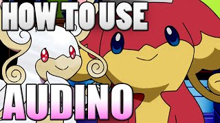 Pokémon How To Use Mega Audino Audino Moveset  Pokemon Omega Ruby and Alpha Sapphire Guide [upl. by Winebaum]