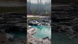 Rearguard Falls Provincial Park canada travel [upl. by Ahtaga730]